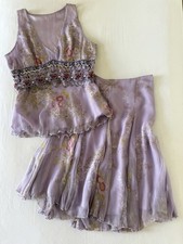 Conjunto de blusa e saia Renato Nucci floral de seda M comprar usado  Enviando para Brazil