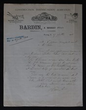 Invoice 1904 bessay d'occasion  Expédié en Belgium