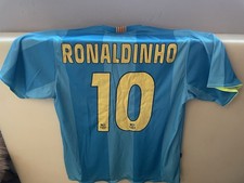Ronaldinho barcelona shirt for sale  CAERPHILLY