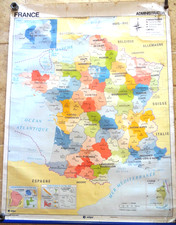 Ancienne affiche carte d'occasion  Bidart