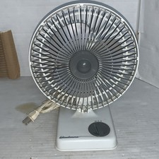 Ventilador de cabeceira vintage Windmere DF-6 mini 2 velocidades mesa 3 lâminas testado funcionando comprar usado  Enviando para Brazil