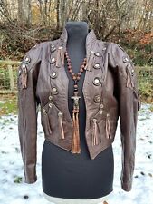 Vintage 80s brown for sale  IPSWICH