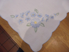 Vintage embroidered tablecloth for sale  REDRUTH
