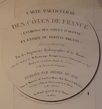 Cartes marines remarquables d'occasion  Concarneau