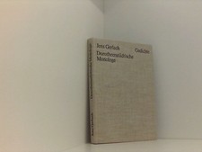 Dorotheenstädtische monologe  gebraucht kaufen  Berlin