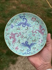 Chinese turquoise porcelain for sale  DORCHESTER