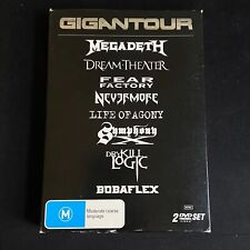 Gigantour (DVD 2006 Conjunto de 2 Discos) Megadeth Dream Theater Symphony X Heavy Metal comprar usado  Enviando para Brazil