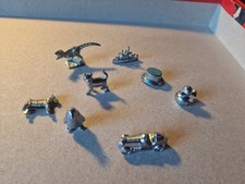 LOT DE 8 pions  MONOPOLY En Metal  Ref 2, używany na sprzedaż  Wysyłka do Poland