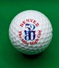 Bola de golfe Denver Colorado The Mile High City 5280 pés logotipo comprar usado  Enviando para Brazil