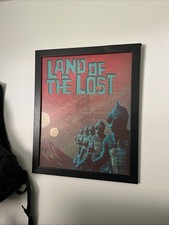Usado, Pôster LAND OF THE LOST Blockbuster 18x22 Sleestak MDF placa impressão emoldurada G comprar usado  Enviando para Brazil