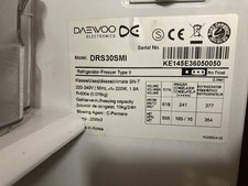 Daewoo drs30smi fridge for sale  HELENSBURGH