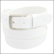 Cintura pelle bianco usato  Salerno