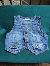 Gilet jeans bambino usato  Solza