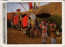 Cpm rajasthan elephant d'occasion  Expédié en France