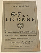 Tarif voitures licorne d'occasion  Quarré-les-Tombes