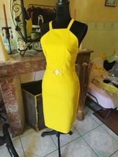 Robe jaune versace d'occasion  Nogent