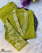 Pakistaní Vestido Kurta Con Pantalón Salwar Kameez Boda India Fiesta comprar usado  Enviando para Brazil