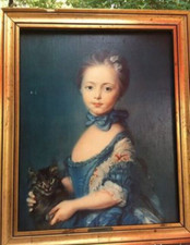 Tableau toile ancienne d'occasion  France