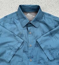 Camisa masculina Croft & Barrow secagem rápida tamanho pequeno azul veleiro ventilado leve comprar usado  Enviando para Brazil