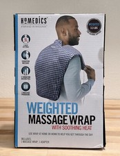 Envoltório de massagem HoMedics conforto ponderado com calor calmante e vibração comprar usado  Enviando para Brazil