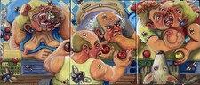 Peinture contemporaine rdv d'occasion  Paris-