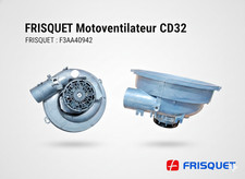 Frisquet f3aa40942 motoventila d'occasion  Paris IV