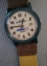Relógio de quartzo masculino Timex Expedition Lodine XL data de campo. Nova bateria e banda! comprar usado  Enviando para Brazil