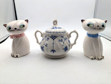 Set ceramic cat for sale  Jasper