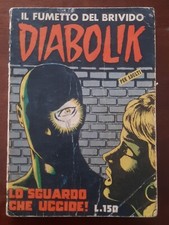 Diabolik numero originale usato  Roma