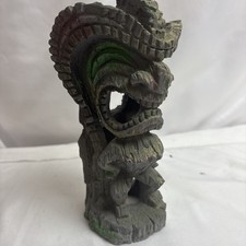 Ornamento para decoração de aquário Happy Tiki 8" de altura, usado comprar usado  Enviando para Brazil