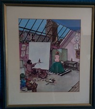 Giles cartoon framed for sale  MANCHESTER