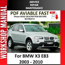 BMW X3 E83 2003 2004 2005 2006 2007 2008 2009 MANUAL DE OFICINA DE REPARO DE SERVIÇO comprar usado  Enviando para Brazil