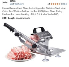 Manual frozen meat for sale  Abilene