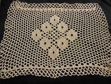 Vintage rectangular cushion d'occasion  Expédié en Belgium