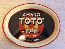 Vassoio vintage pubblicitario usato  Brescia