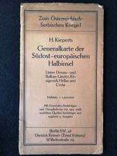 Kiepert generalkarte südost gebraucht kaufen  Lübeck
