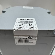 Caixa de junção Kraloy 278305 PVC com classificação NEMA – caixa aberta, usado comprar usado  Enviando para Brazil
