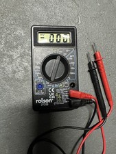 Rolson digital multimeter for sale  WOLVERHAMPTON