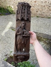 Panneau chêne sculpté d'occasion  Vannes