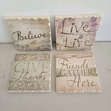 Inspirational ceramic tile for sale  Sibley