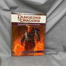 Dungeon master screen for sale  Corydon