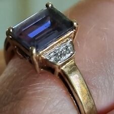 9ct gold tanzanite for sale  NOTTINGHAM