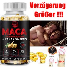 Usado, MACA EXTREME 120 Kapseln Extra Stark mit 10000mg Tag Vegan Hochdosiert Tablette comprar usado  Enviando para Brazil