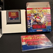 Usado, Nintendo Wario Land Virtual Boy CIB em uma caixa de reprodução manual e suporte de carrinho comprar usado  Enviando para Brazil