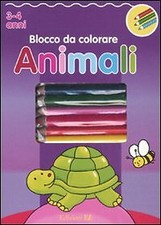 Blocco colorare animali usato  Orco Feglino