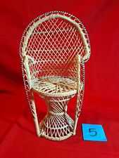 Vintage wicker rattan d'occasion  Expédié en Belgium