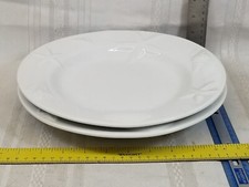 2 pratos de jantar profundos brancos Pottery Barn SEASHORE 10-7/8" conchas em relevo comprar usado  Enviando para Brazil