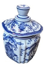 Blue white lidded for sale  Kaukauna