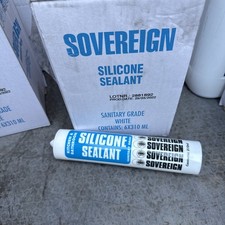 Sellador Silicona Multiusos Sovereign Blanco 310ml Cocina y Baño X 6 segunda mano  Embacar hacia Mexico