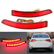 Streamer de LED traseiro vermelho luz de seta 2 peças para Volkswagen Jetta MK6 2015-2018 comprar usado  Enviando para Brazil